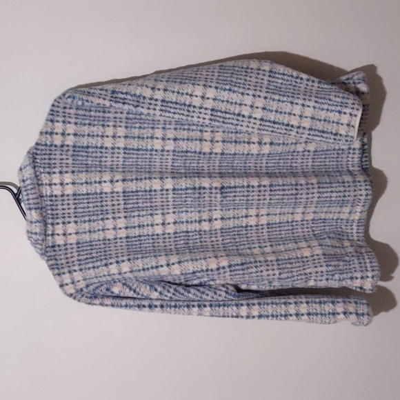 Katy Did Women’s Medium Pullover Hoodie Sweater Pink Blue Faux Fur Heavy Quality - Picture 9 of 9